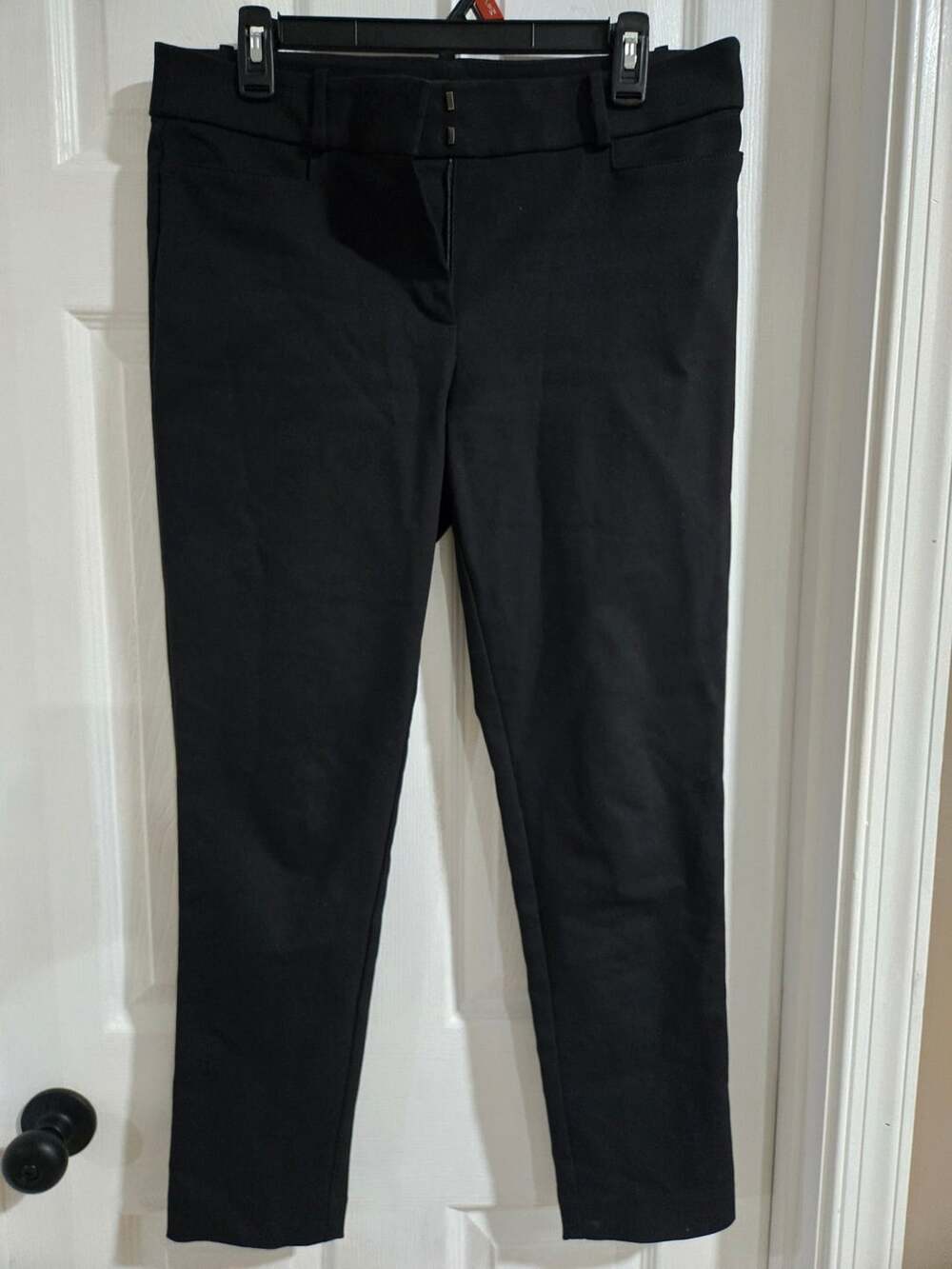 LOFT Pants Size 8 Black Career Workwear Trouser